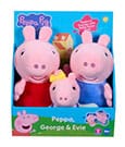 Peppa Pig Plush figures 3er Pack by Character Options