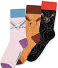 Pokémon Socks 3-Pack Eevee Evolution 2.0 43-46 by Difuzed
