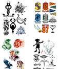 Harry Potter Temporary Tattoos Set by Cinereplicas