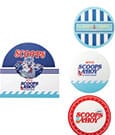 Stranger Things Scoops Ahoy Coaster 4-Pack by Cinereplicas