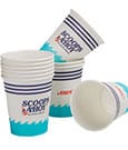 Stranger Things Set of 24 Paper Cups Scoops Ahoy by Cinereplicas