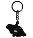 Chainsaw Man Rubber Keychain Pochita Sitting by Difuzed