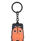Chainsaw Man Rubber Keychain Pochita by Difuzed