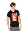 Gotham City Sirens T-Shirt Crossword Black Ringer by CID