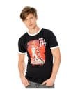 Gotham City Sirens T-Shirt Crossword Black Ringer by CID