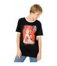 Gotham City Sirens T-Shirt Crossword Black Ringer by CID