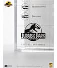 Jurassic Park Topographic Map Isla Nublar by Elite Creature Collectibles