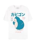 Pokémon T-Shirt Snorlax by Difuzed