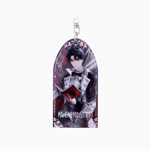 Moeyu Lord of Mysteries Dark Gothic Series – Badges, Acrylic Stands, Charms, Holographic Tickets & Art Cards - Moeyu - Makochan - Belgium - Europe