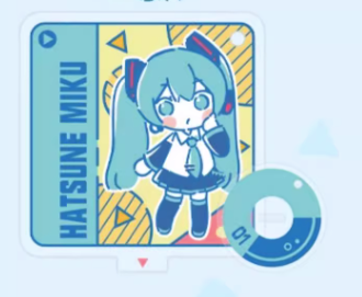 Moeyu Hatsune Miku CD Series Acrylic Keychain | Cute Vocaloid Standee Accessory - Moeyu - Makochan - Belgium - Europe