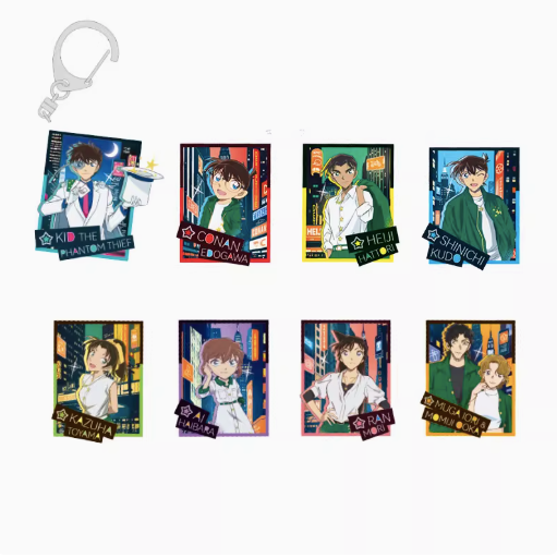 Moeyu Detective Conan Million-Dollar Pentagram Acrylic Keychain Blind Box