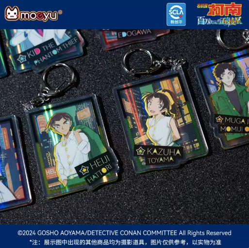 Moeyu Detective Conan Million-Dollar Pentagram Acrylic Keychain Blind Box