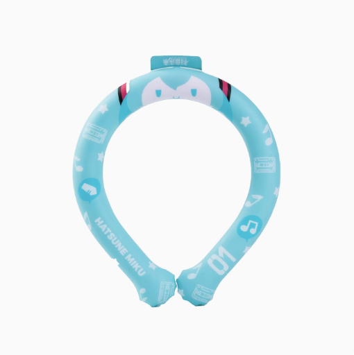 Moeyu Hatsune Miku Reusable Cooling Neck Ring, Cute Miku Ice Collar