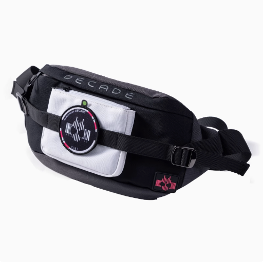 Moeyu Kamen Rider Decade Belt-Inspired Shoulder Bag, Official Chest/ Waist Bag with Henshin Design