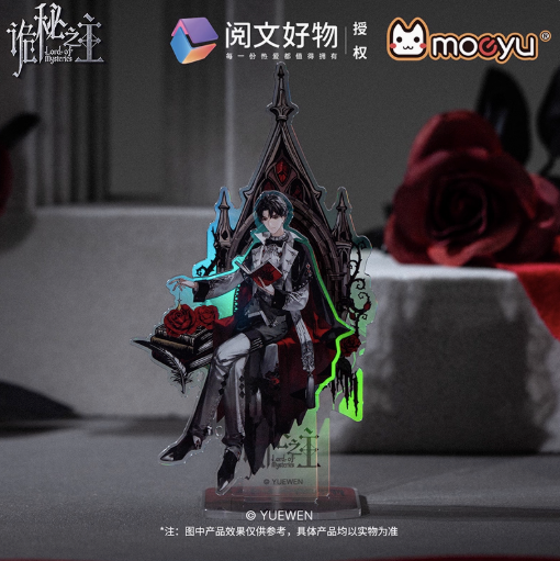 Moeyu Lord of Mysteries Dark Gothic Series – Badges, Acrylic Stands, Charms, Holographic Tickets & Art Cards - Moeyu - Makochan - Belgium - Europe