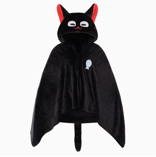 Moeyu Revival of Cultural Relics Tanuki Tray-Inspired Hooded Blanket, Cute Summer Nap Shawl Throw - Moeyu - Makochan - Belgium - Europe