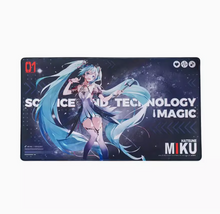 Load image into Gallery viewer, Moeyu Hatsune Miku Gaming Mouse Pad, Vocaloid Anime Desk Mat for Home &amp; Office
