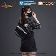 Load image into Gallery viewer, Moeyu Kamen Rider W Crossbody Bag, Double Rider-Inspired Shoulder Bag with Multi-Layer Storage
