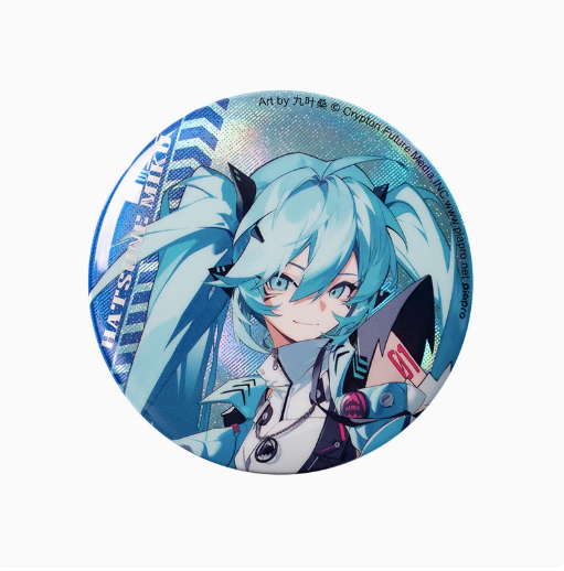 Moeyu Hatsune Miku Badge, RAVE Series, Official Vocaloid Anime Pin - Moeyu - Makochan - Belgium - Europe