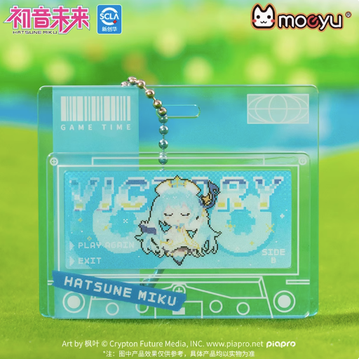 Moeyu Hatsune Miku RPG Series – Lenticular Metal Badge, Standee, Acrylic Keychain, Official Anime Merch - Moeyu - Makochan - Belgium - Europe
