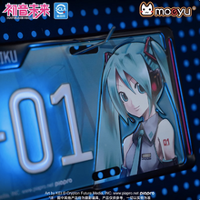 Load image into Gallery viewer, Moeyu Hatsune Miku V2 Art License Plate
