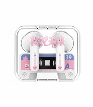 Tải hình ảnh vào trình xem Thư viện, Moeyu Hatsune Miku Sakura Future “Happy Journey” Bluetooth Earbuds | Wireless Noise-Cancelling Waterproof Headphones
