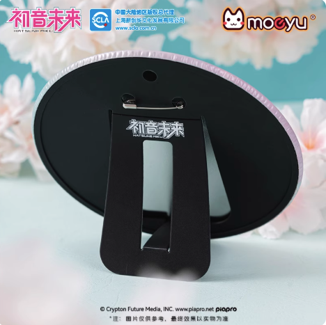Moeyu Hatsune Miku “39 Flower’s Words” Extra-Large Badge with Stand | Collectible Display Pin - Moeyu - Makochan - Belgium - Europe