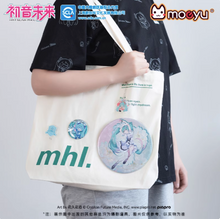 Tải hình ảnh vào trình xem Thư viện, Moeyu Hatsune Miku “39 Flower’s Words” Extra-Large Badge with Stand | Collectible Display Pin
