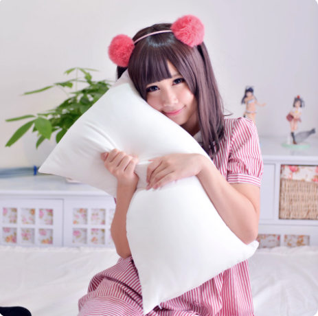Hmakura MoeYu 35x55cm 45x70cm Anime Cushion Pillow Insert – Seven-Hole Cotton Inner Pillow - Hmakura - Makochan - Belgium - Europe
