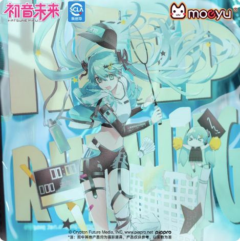 Moeyu Hatsune Miku “Run Run” Series Transparent Jelly Crossbody Bag | Official Miku Shoulder Bag Anime Merchandise - Moeyu - Makochan - Belgium - Europe