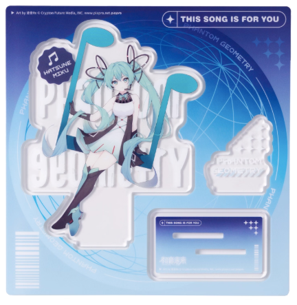 Moeyu Hatsune Miku Technology Series Acrylic Stand | Vocaloid Desktop Display - Moeyu - Makochan - Belgium - Europe
