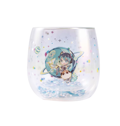 Moeyu “Future With You · Hatsune Miku 2024 Concert” Glass Cup | Miku Memorial Water Cup - Moeyu - Makochan - Belgium - Europe