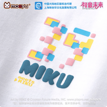 Tải hình ảnh vào trình xem Thư viện, Moeyu Hatsune Miku “Retro Meets Future” Raglan T-Shirt | Official Vocaloid Short Sleeve Top
