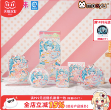 Load image into Gallery viewer, Moeyu Hatsune Miku “Sweet Dream Future” Series Badge, Polaroid Acrylic Stand, Keychain &amp; Laser Ticket | Official Anime Merchandise
