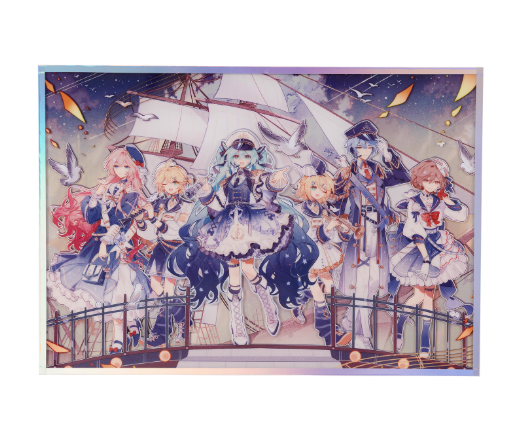 Moeyu Hatsune Miku 'Tidal Song' Acrylic Shikishi Art Board - Collectible Ornament - Moeyu - Makochan - Belgium - Europe