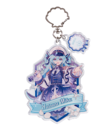 Moeyu Hatsune Miku 'Tidal Song' Acrylic Keychain Blind Box - Anime Charm Merch - Moeyu - Makochan - Belgium - Europe