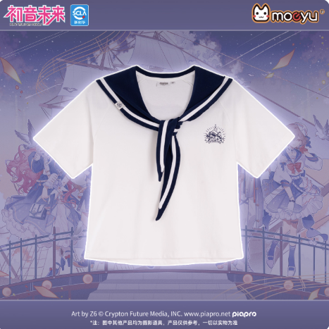 Moeyu Hatsune Miku 'Tidal Song' Summer JK Uniform Set - Pleated Skirt & Top - Moeyu - Makochan - Belgium - Europe
