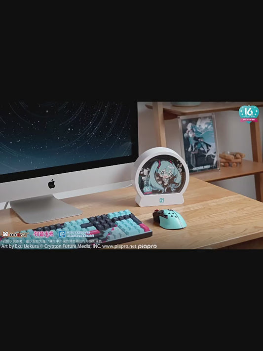Moeyu Hatsune Miku 16th Anniversary Paper Sculpture Night Light
