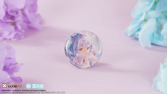 Moeyu: Vsinger: Luo Tianyi: Luo Tianyi Stars and Fireworks Series Tinplate Badge