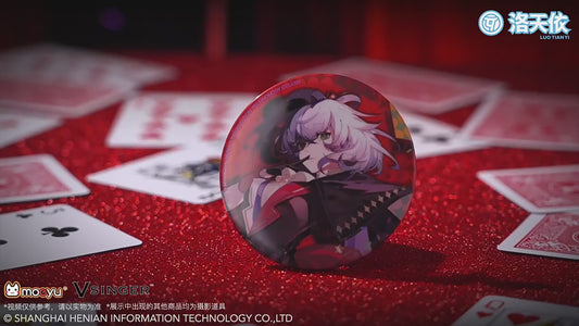 Moeyu Vsinger Luo Tianyi “As You See” Series Tinplate Badge