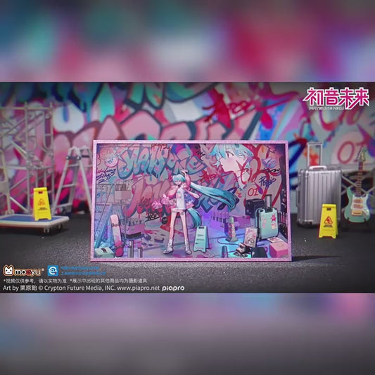 Moeyu: Hatsune Miku Radio Invasion Series Acrylic Color Paper