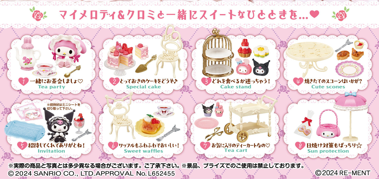 Re-ment: Sanrio: My Melody Kuromi Sweet Tea Party (USA) - Re-ment - Makochan - Belgium - Europe