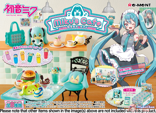 Re-ment Hatsune Miku: Miku's Cafe - Re-ment - Makochan - Belgium - Europe