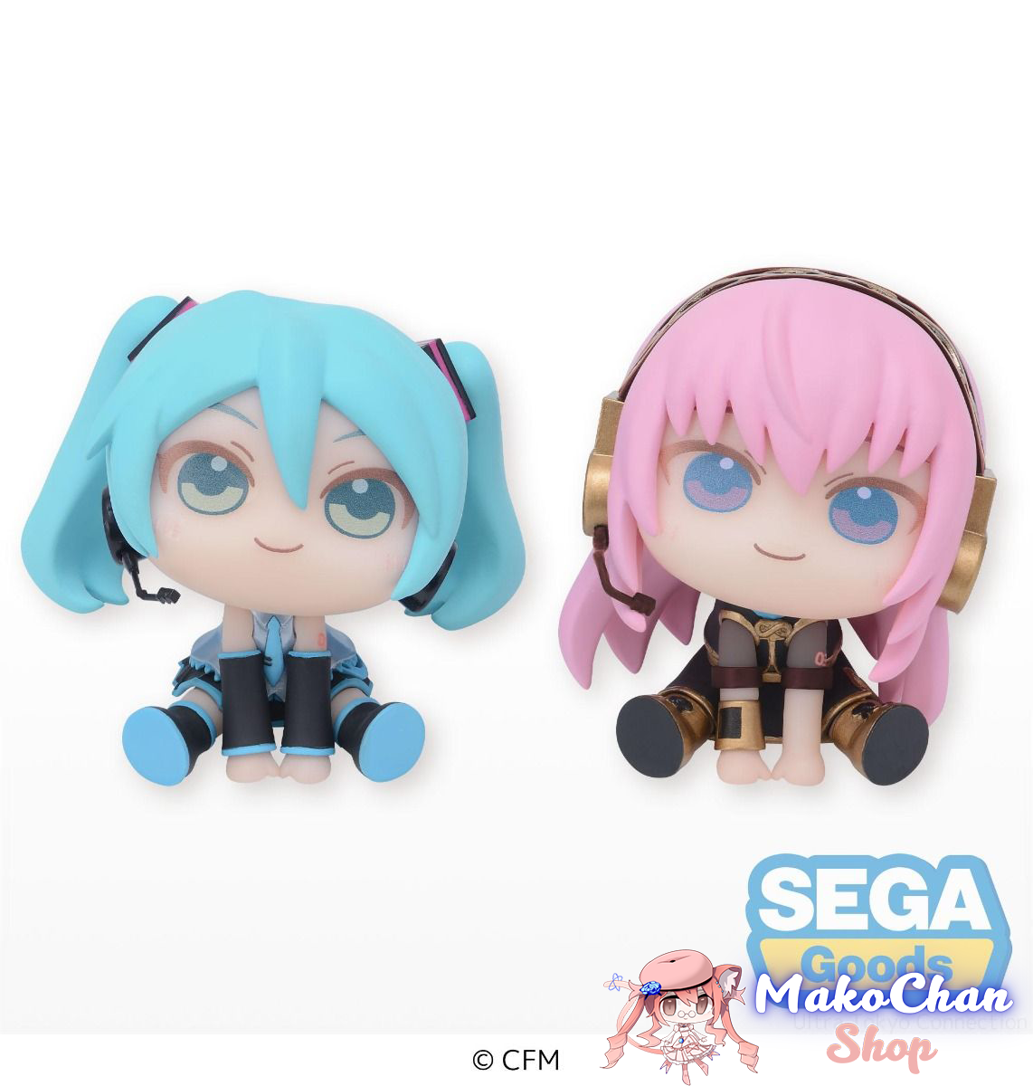 Sega :Kyurumii Vocaloid Hatsune Miku & Megurine Luka - Sega - Makochan - Belgium - Europe