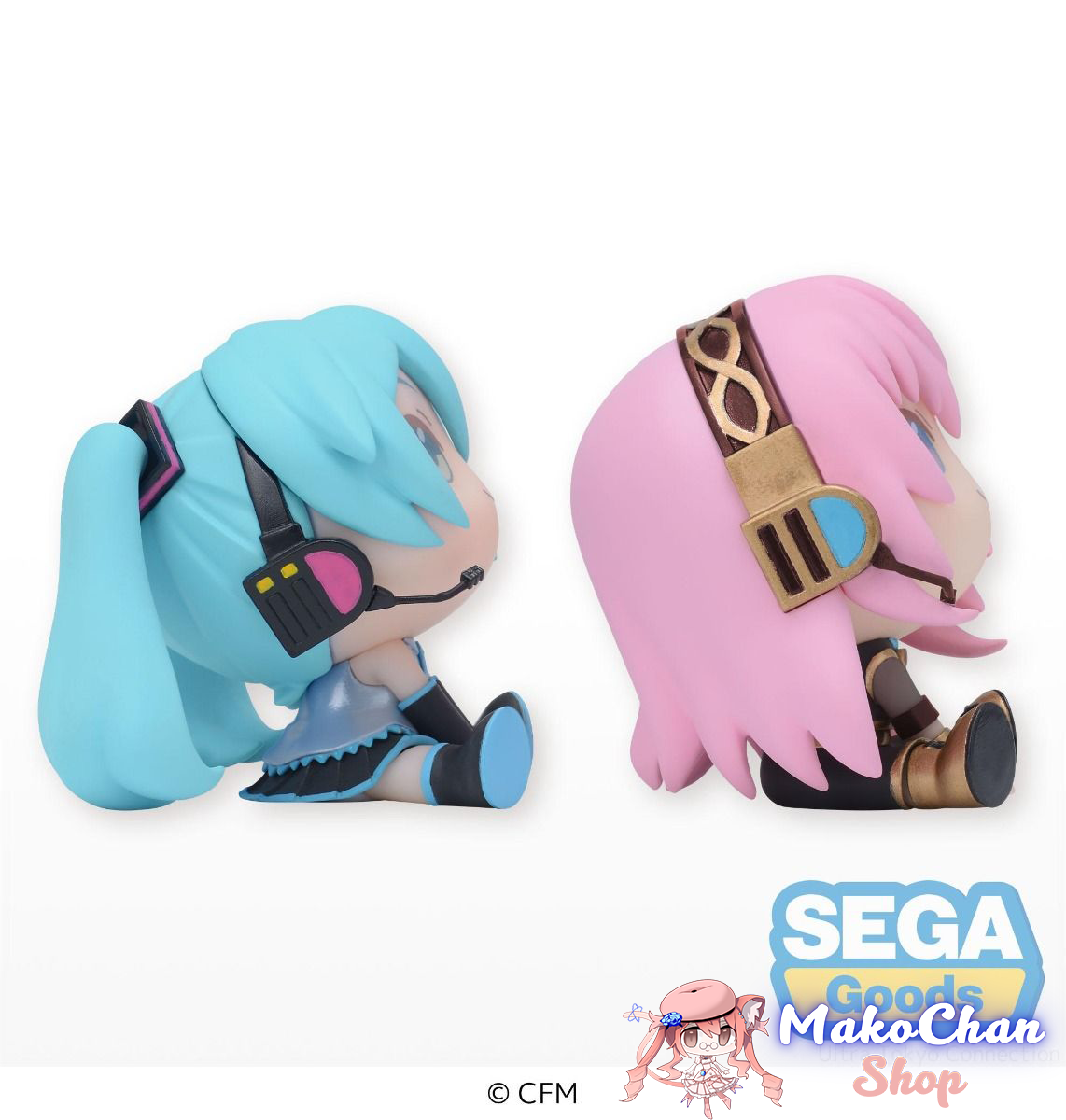 Sega :Kyurumii Vocaloid Hatsune Miku & Megurine Luka - Sega - Makochan - Belgium - Europe
