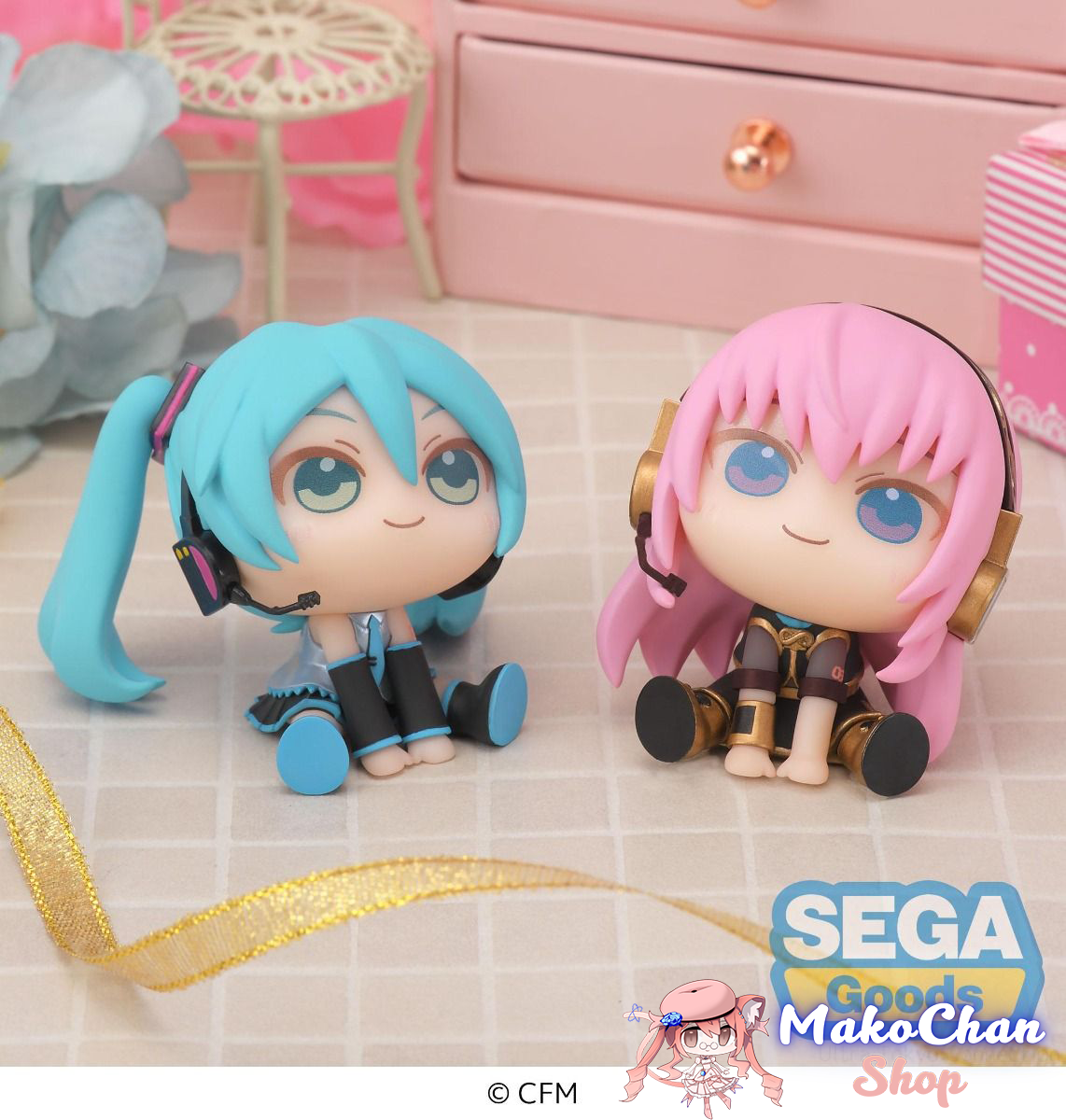 Sega :Kyurumii Vocaloid Hatsune Miku & Megurine Luka - Sega - Makochan - Belgium - Europe
