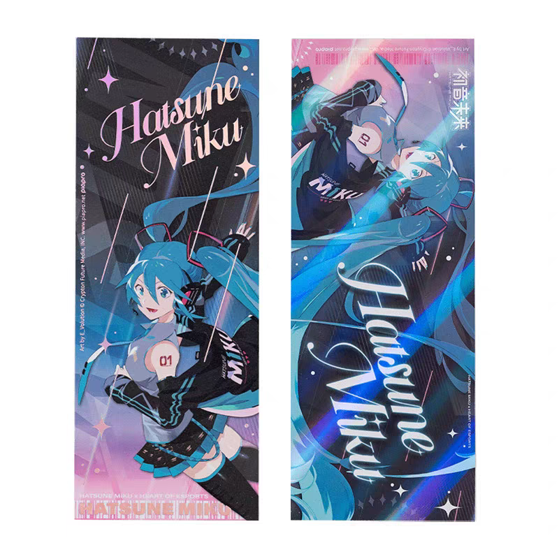 Moeyu Hatsune Miku “E-Sports Heart” Series Laser Ticket | Official Anime Collectible Card - Moeyu - Makochan - Belgium - Europe