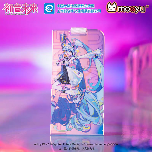 Moeyu Hatsune Miku “Retro & Future” Series Acrylic Keychain | Miku Anime Accessory Collectible - Moeyu - Makochan - Belgium - Europe