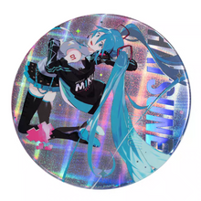 Load image into Gallery viewer, Moeyu Hatsune Miku “E-Sports Heart” Series Large Badge | Official Miku Collectible Pin &amp; Stand Display
