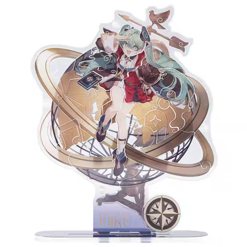 Moeyu Hatsune Miku “39-Dimensional Discovery” Acrylic Puzzle Stand | Miku Commemorative Collectible - Moeyu - Makochan - Belgium - Europe